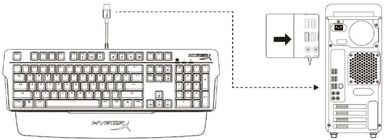 HYPERX Alloy MKW100 - Installation - 1