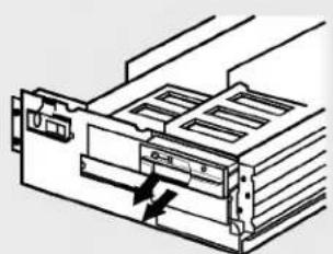 LG CRD8160B - MOUNTING THE CD-ROM DRIVE - 1