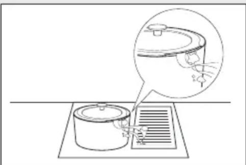 ELECTROLUX E9HOSM - Fözs beépītett páraelszívóval rendelkező fōzólappal - 1
