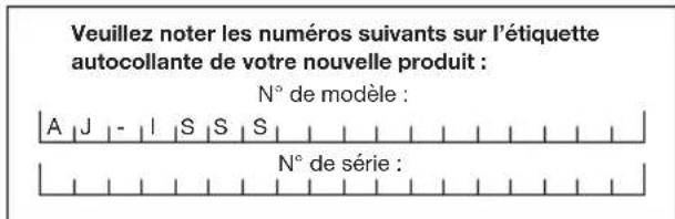 Aqua Joe AJISSS - Numérodeschemeletde série - 1