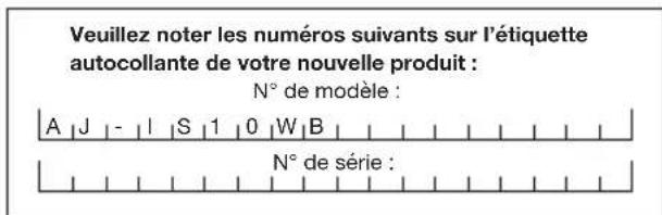 Aqua Joe AJIS10WB - Numérodeschemeletde série - 1