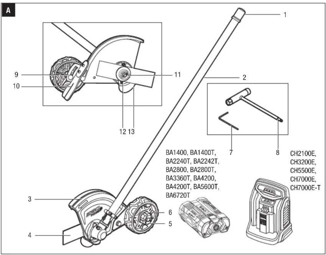 EGO EA0800 - EDGER ATTACHMENT - 1