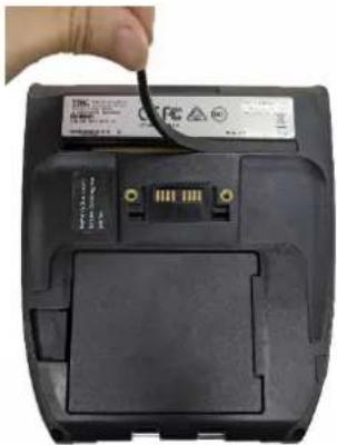 TSC Alpha30L - Chargement des consommables externes - 2