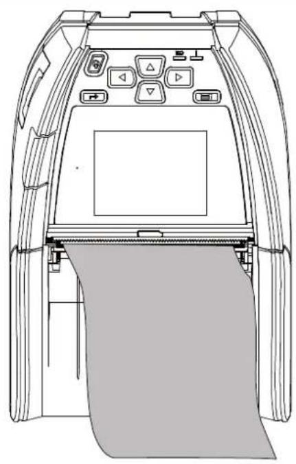 TSC Alpha30L - Charger le consommable en mode pré-décollage - 1