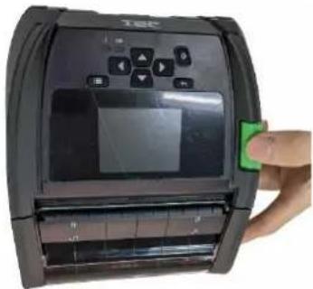 TSC Alpha30L - Chargement des consommables externes - 3