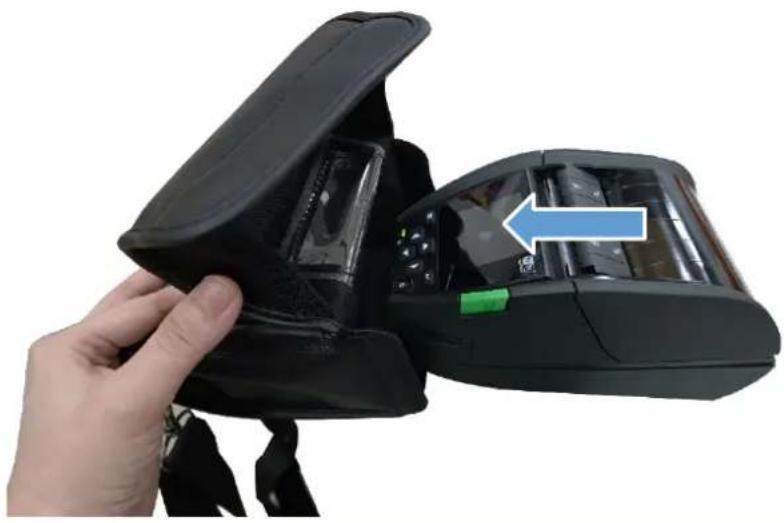 TSC Alpha30L - Installation du boîtier environnemental certifié IP54 avec bandoulière (en option) - 2