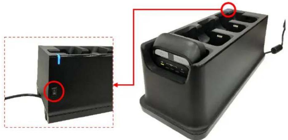TSC TDM20 - Charger avec la station de charge d'imprimante 4 baies (en option) - 7