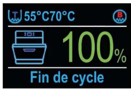 BARTSCHER Deltamat TF7501ecoLPR - Demarrage du cycle de lavage - 2