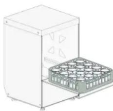 BARTSCHER Electron 500 DA - Chargement assiettes et couverts - 1