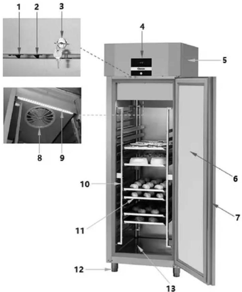 BARTSCHER 700835 - Éléments de l'appareil - 1
