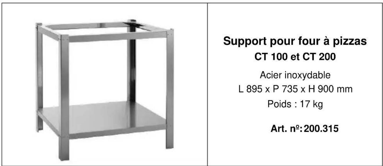 BARTSCHER CT 100 - Aperçu des composants - 2