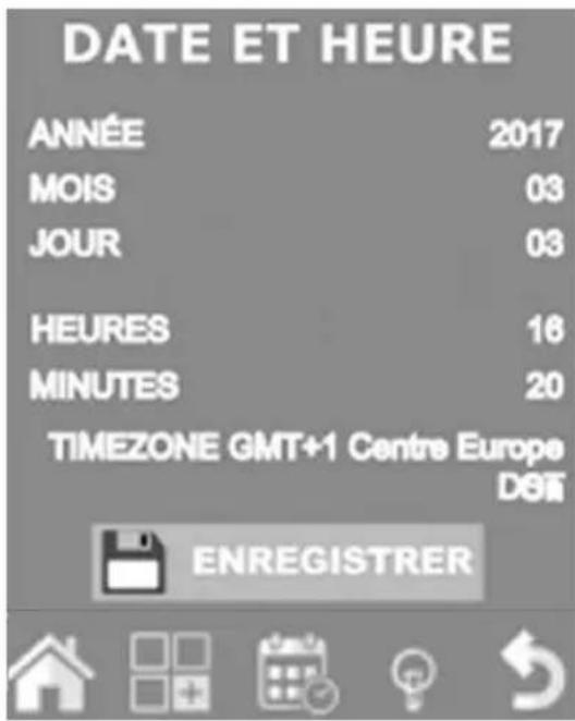 BARTSCHER 117781 - Date et heure - 1