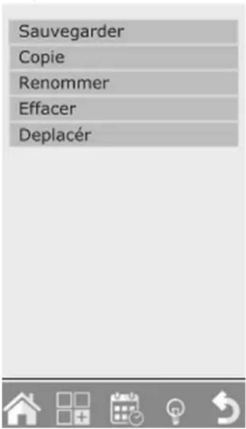 BARTSCHER 117765 - Modification du nom d'un programme de cuisson - 1