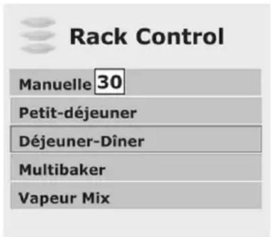 BARTSCHER 117765 - Création d'un nouveau programme Rack Control - 2