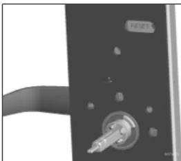 KABA ILCO Unican 4000 Mortise - Reset Button - 1