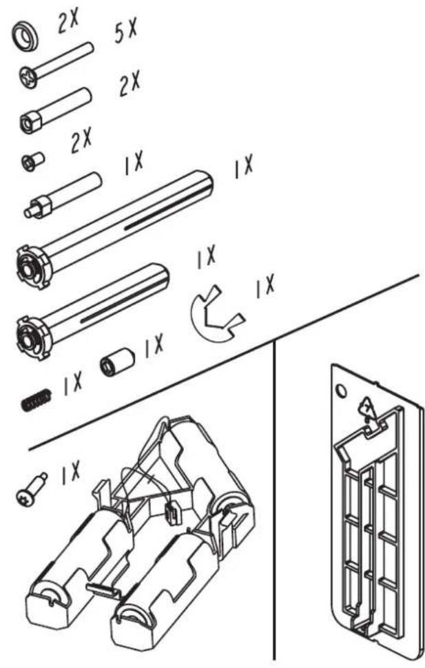 KABA Confidant RFID Kit 1 - Montage Rose par un tiers (clé d'urgence) - 2