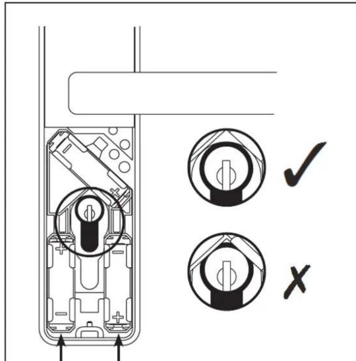 KABA Confidant RFID Kit 1 - 7- BRANCHEZ LE BLOC-PILES - 1