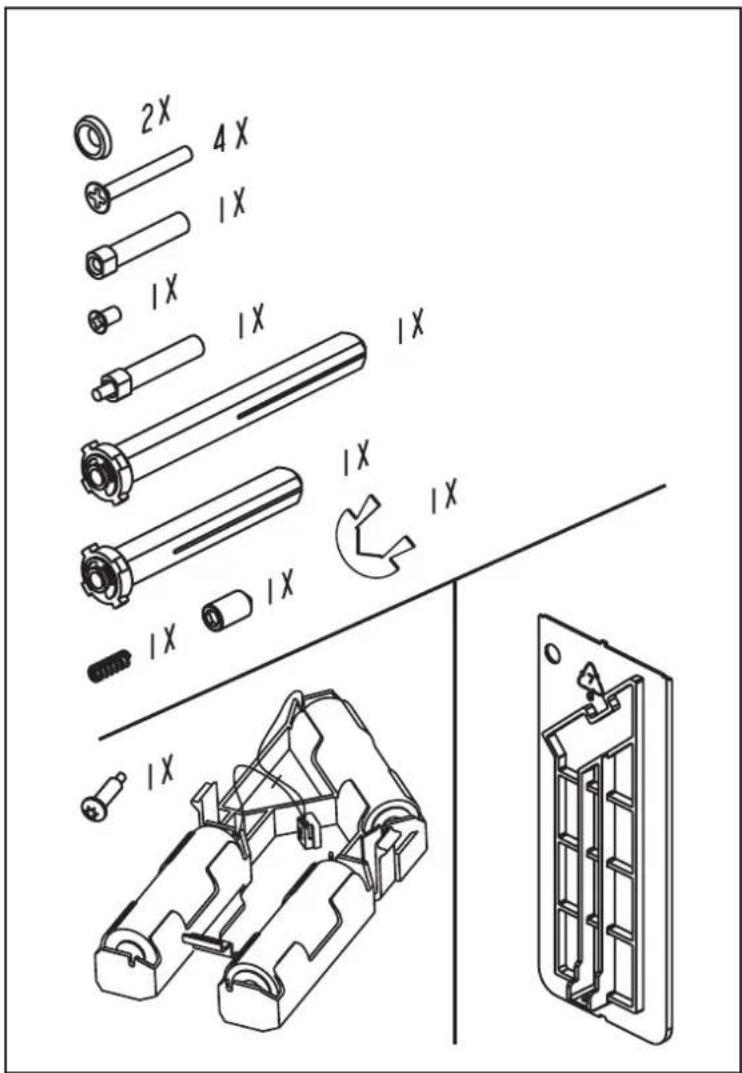 KABA Confidant RFID Kit 1 - 2- INVENTAIRE - 3