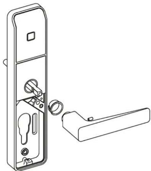 KABA Confidant RFID Kit 1 - Montage Rose par un tiers (clé d'urgence) - 4
