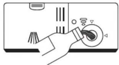 ETNA VW644MC - Remplissage du réservoir de liquide de rinceage - 2