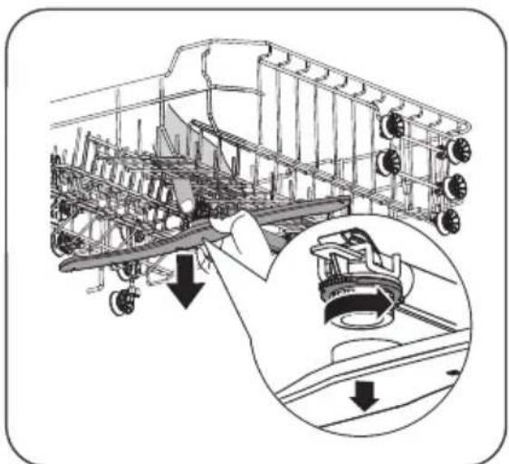 ETNA VW644MC - Reinigung der Sprüharme - 1