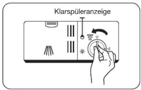 ETNA VW644MC - Befüllen der Klarspulerkammer - 1