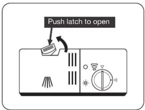 ETNA VW644MC - Filling the detergent dispenser - 1