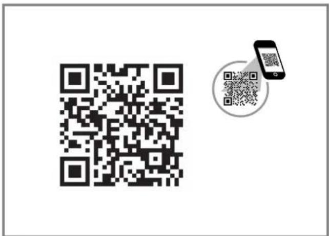 QR code and smartphone icon with Chinese text labels