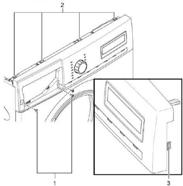 SIEMENS WU12UT61ES - Valispaneeli eemaldamine - 1