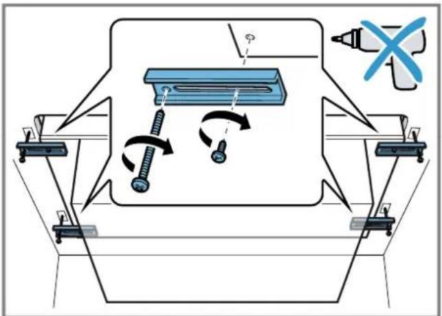 Diagram illustrating mechanical assembly with labeled components and motion arrows, including a pencil and cross symbol.