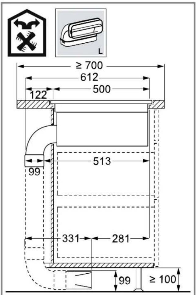 ≥ 700 612 500 122 99 513 331 281 99 ≥ 100