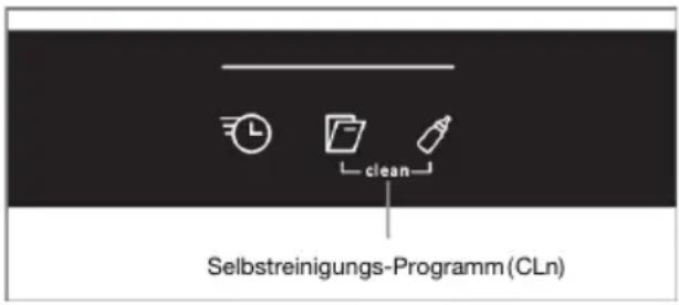 Pelgrim GVW321XL - clean Selbstreinigungs-Programm - 1