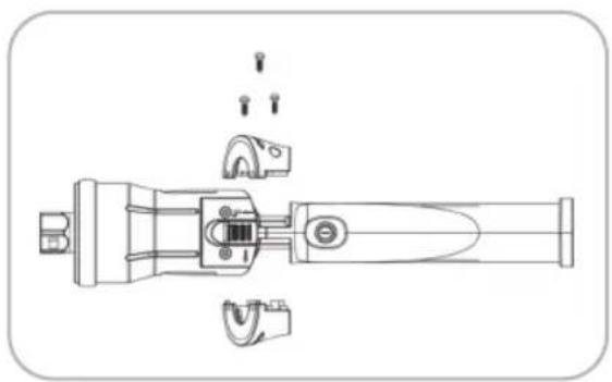 QUIGG GTSFRBA01 - Retrait de la batterie - 1