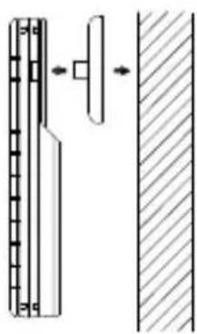 TECHNOLINE WS 9750 - Wandmontage wie folgt: - 1