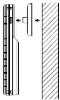 TECHNOLINE WS 9750 - Per eseguire il montaggio a muro: - 1