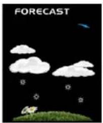 TECHNOLINE WS 6462 - The weather forecast: - 6