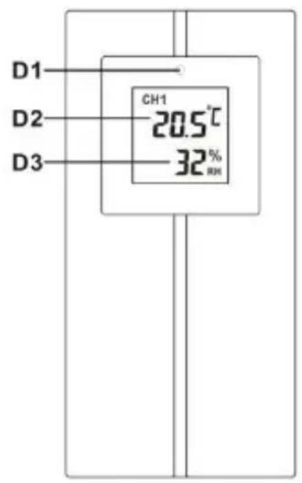 TECHNOLINE WS 9485 - Description du capteur de température extérieure - 1