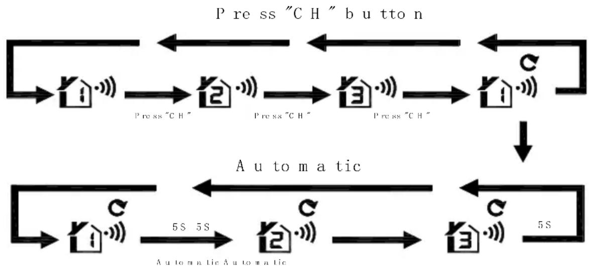 TECHNOLINE WS 9050 - RF Transmission Procedure: - 1