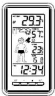 TECHNOLINE WS 9632 - SISTEMAZIONE DELLA STAZIONE DELLA TEMPERATURA - 2