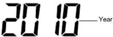 TECHNOLINE WS 9632 - CALENDAR SETTING - 1