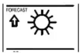 TECHNOLINE WS 9910 - Weather forecast and tendency Weather forecast icons: - 1