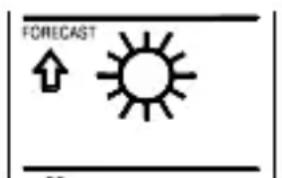 TECHNOLINE WS 9910 - Previsión meteorológica y tendencia Iconos de previsión meteorológica: - 1