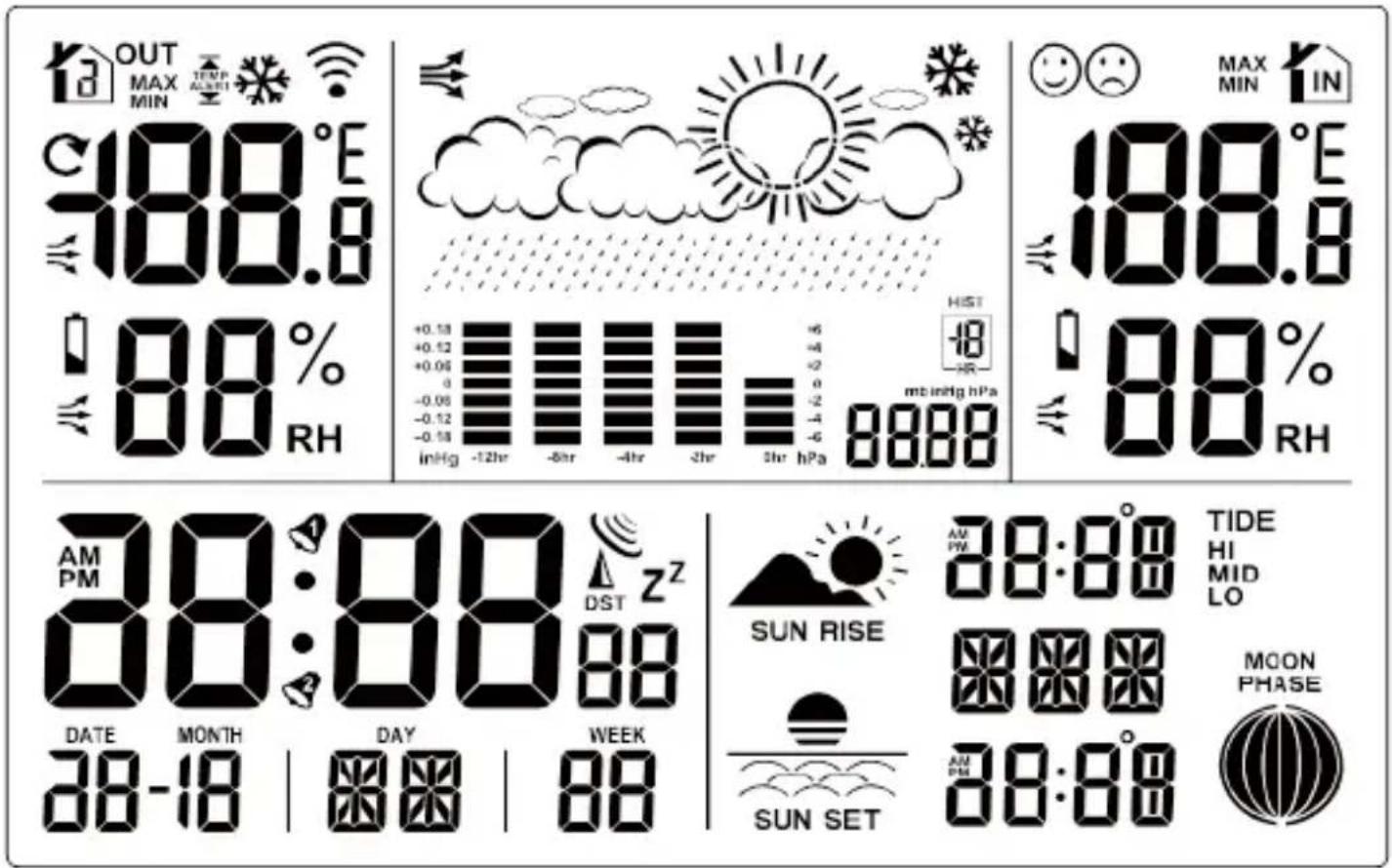 TECHNOLINE WS 6767 - Batterien: - 1