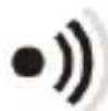 TECHNOLINE WS 6767 - RF signal icon: - 3