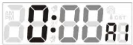 TECHNOLINE WS 6767 - Alarmeinstellung : - 1