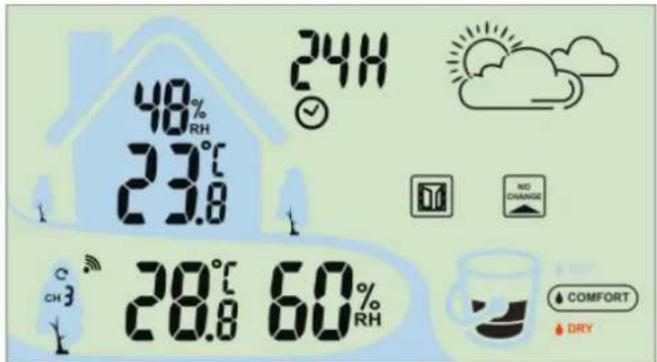 TECHNOLINE WS 9490 - LCD Display: - 5