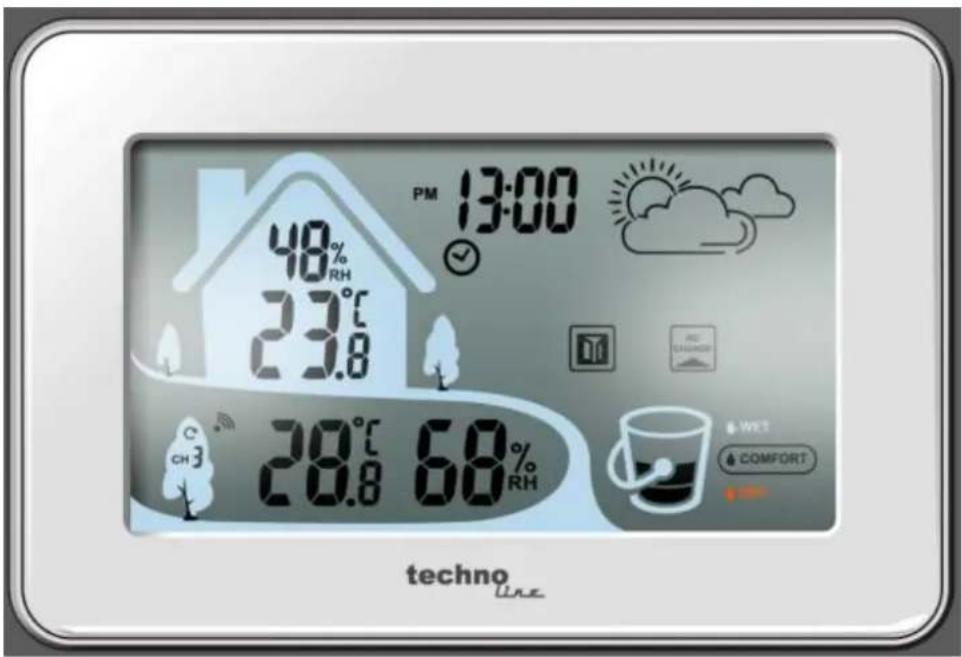TECHNOLINE WS 9490 - Configuración predeterminada: - 1