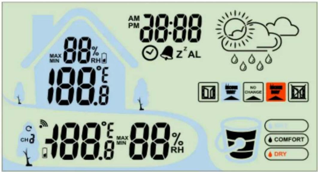 TECHNOLINE WS 9490 - Batteries: - 1