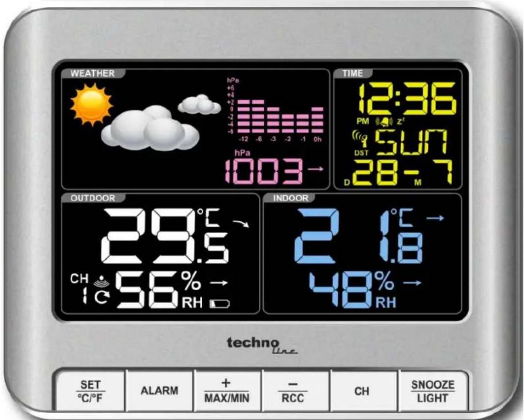 TECHNOLINE WS 6449 - Hinweispflicht nach dem Elektronikgerätegesetz - 2