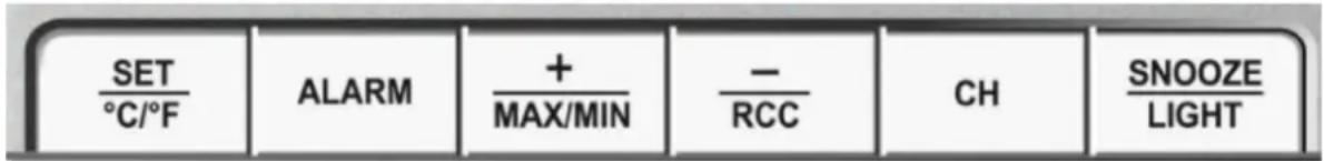 TECHNOLINE WS 6449 - Display / Tasten: - 1